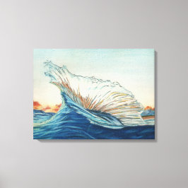 Toile La vague magique