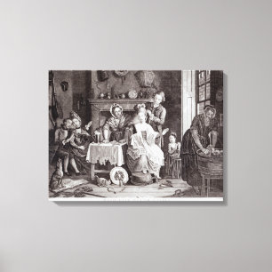 Toile La vie élevée au-dessous des escaliers