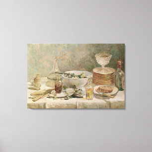 Toile La vie toujours avec de la salade