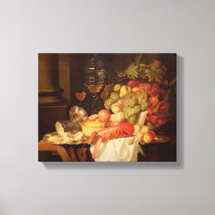 Toile La vie toujours avec le homard
