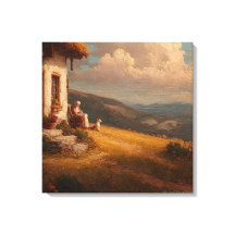 La Vieille Dame et Son Chien