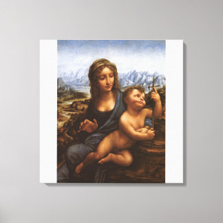 Toile La Vierge du Yarnwinder vers 1501