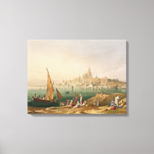 Toile La Ville Sainte et les Temples de Dwarka, du volum