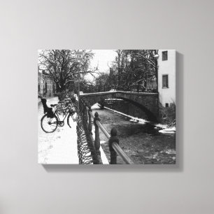 Toile La voûte du pont