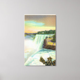 Toile La vue de l'Américain tombe de l'île de chèvre