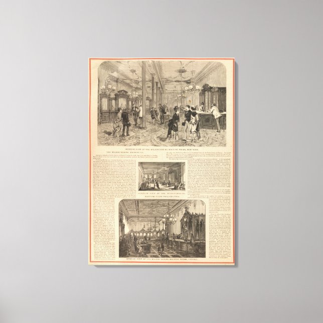 Toile La Wilson Sewing Machine Company (Recto)