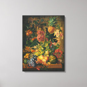 Toile L'Abeille Et L'Ananas   Peinture à l'huile