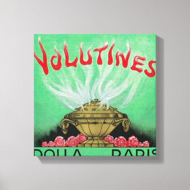 Toile Label de parfum VolutinesParis, France (Recto)