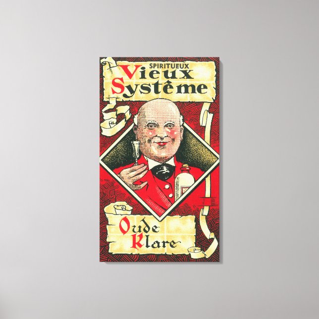 Toile Label Vin Vieux SystemeEurope (Recto)