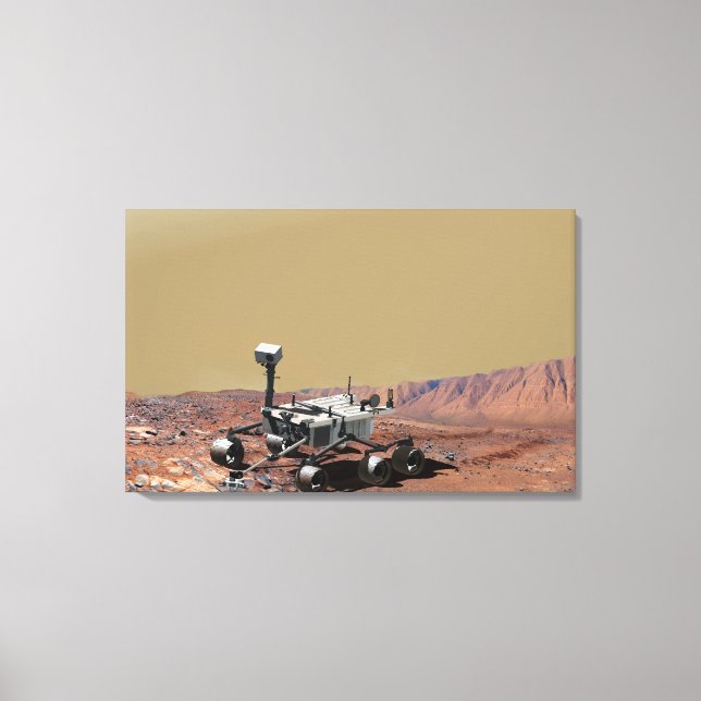 Toile Laboratoire des sciences de Mars (Recto)