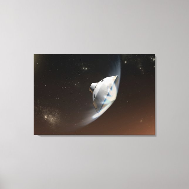 Toile Laboratoire des sciences de Mars - Capsule Aérocoq (Recto)