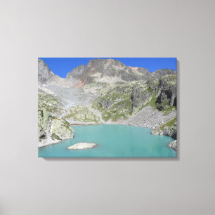 Toile Lac Blanc Alpes françaises