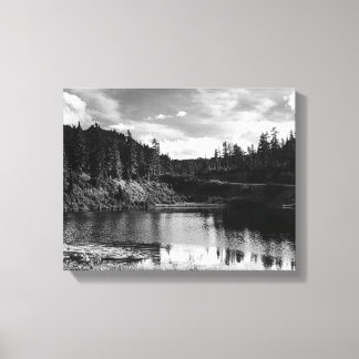 Toile Lac de montagne