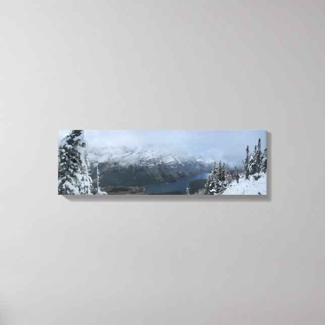 Toile Lac Elizabeth 3 - Parc national des Glaciers (Recto)
