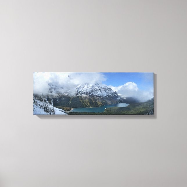 Toile Lac Elizabeth 4 - Parc national des Glaciers (Recto)