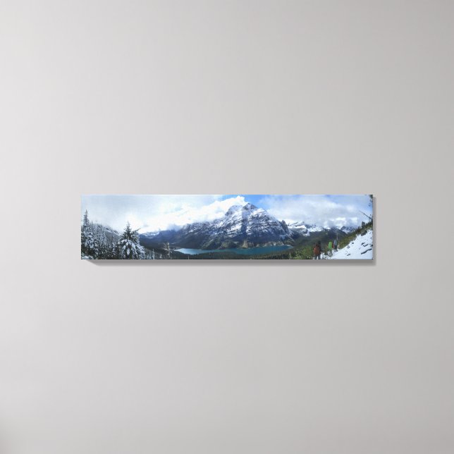 Toile Lac Elizabeth 5 - Parc national des Glaciers (Recto)