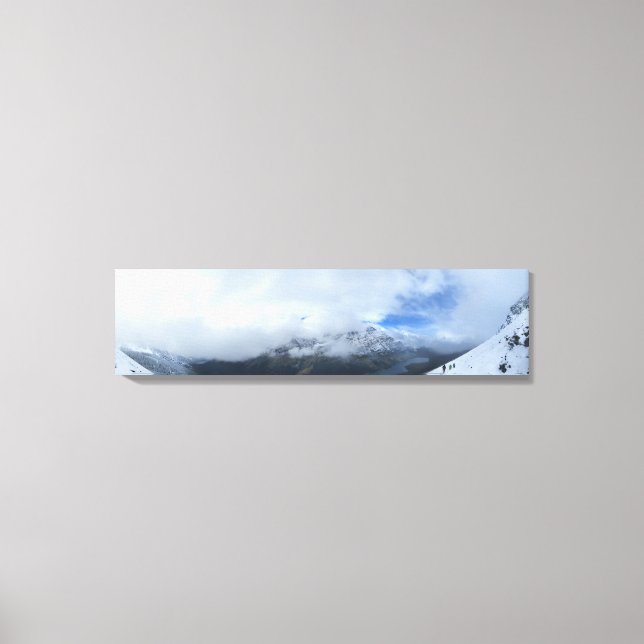 Toile Lac Elizabeth - Parc national des Glaciers (Recto)