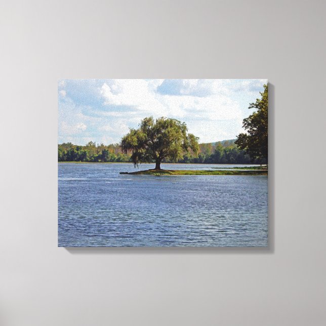 Toile Lac Iron Mountain (Recto)