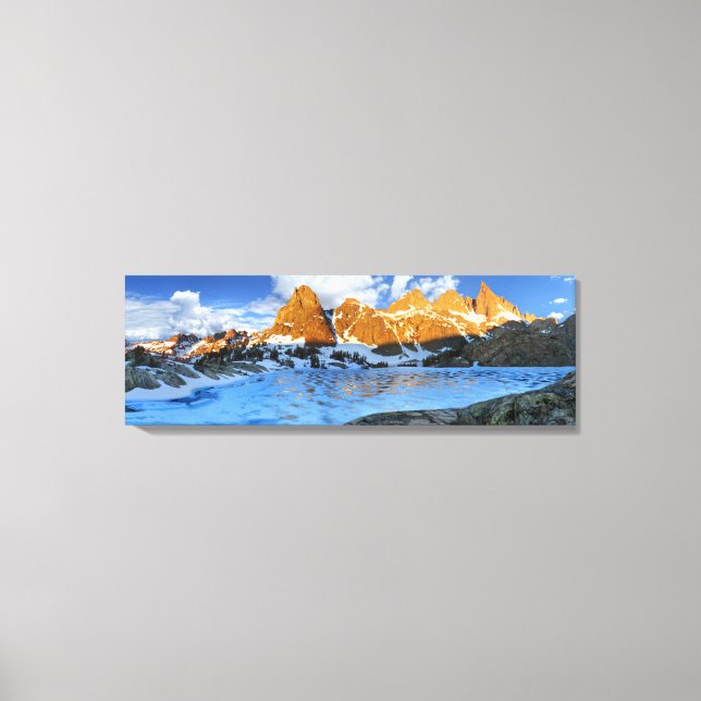 Toile Lac Minaret Sunrise 2 - Sierra Nevada (Recto)