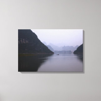 Toile Lac Qiao Miao 23x15 pouces