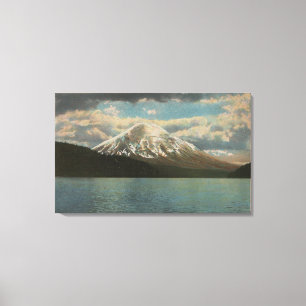 Toile Lac spirit, WA - vue de Mt. St Helens