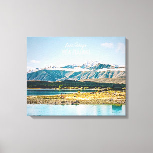 Toile Lac Tekapo Nouvelle-Zélande Voyage sur l'île du Su