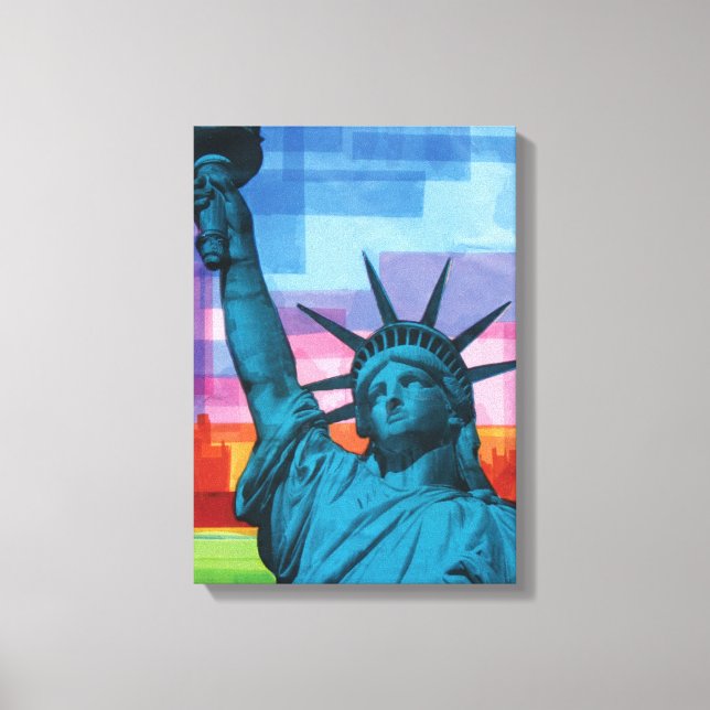 Toile Lady Liberty Fine Art (Recto)