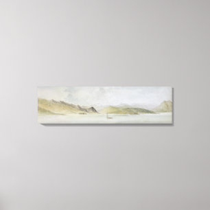 Toile Lago Maggiore (la semaine, stylo, encre et