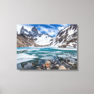 Toile Laguna De Los Tres et bâti Fitzroy