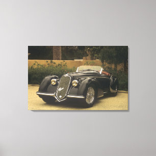 Toile L'Alfa Romeo 8C 2900B est une voiture très rare et