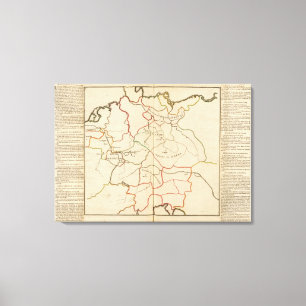 Toile L'Allemagne et l'Autriche 3