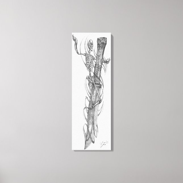 Toile lame crânienne 2 (Recto)