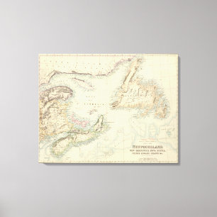 Toile L'Amérique du Nord britannique 2