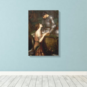 Toile Lamia et le Soldat par John William Waterhouse