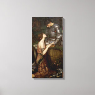 Toile Lamia et le soldat par le château d'eau de JW