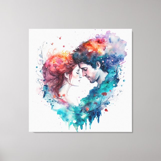 Toile L'amour perpétuel (Recto)