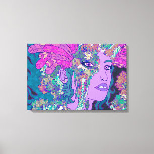 Toile L'Ange Bleu
