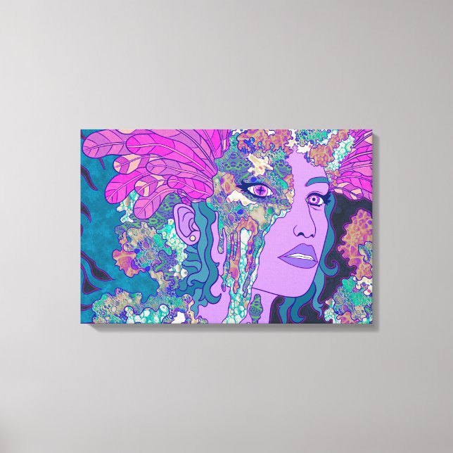 Toile L'Ange Bleu (Recto)