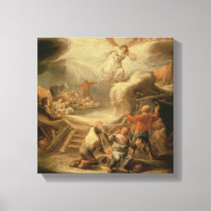 Toile L'annonce aux bergers