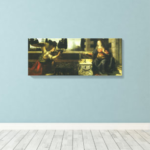 Toile L'Annonciation du Seigneur de Léonard de Vinci