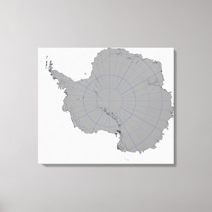 Toile L'Antarctique