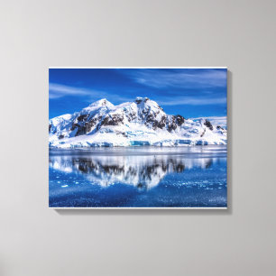 Toile l'Antarctique bleu magnifique