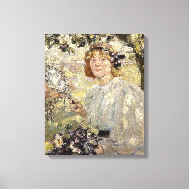 Toile L'arbre aux pommes (par Bessie MacNicol) (Recto)