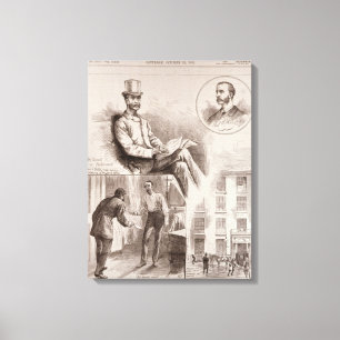 Toile L'arrestation de M. C.S. Parnell, député