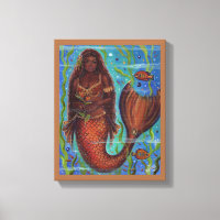 L'art de la sirène tropicale "Claudina" par Renee 