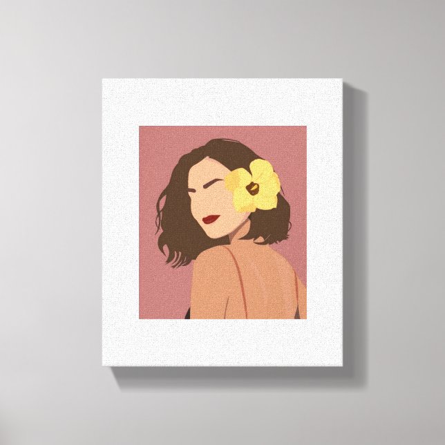 Toile L'art mural féminin montre la beauté des femmes (Recto)