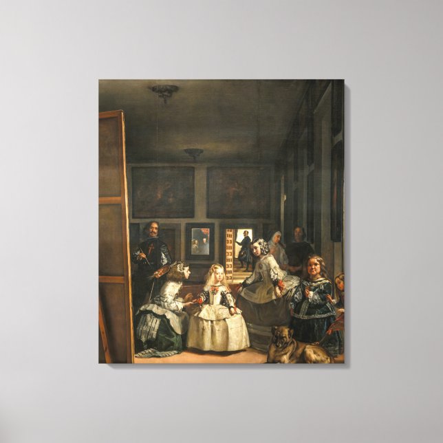 Toile Las Meninas | Diego Velá zquez | (Recto)