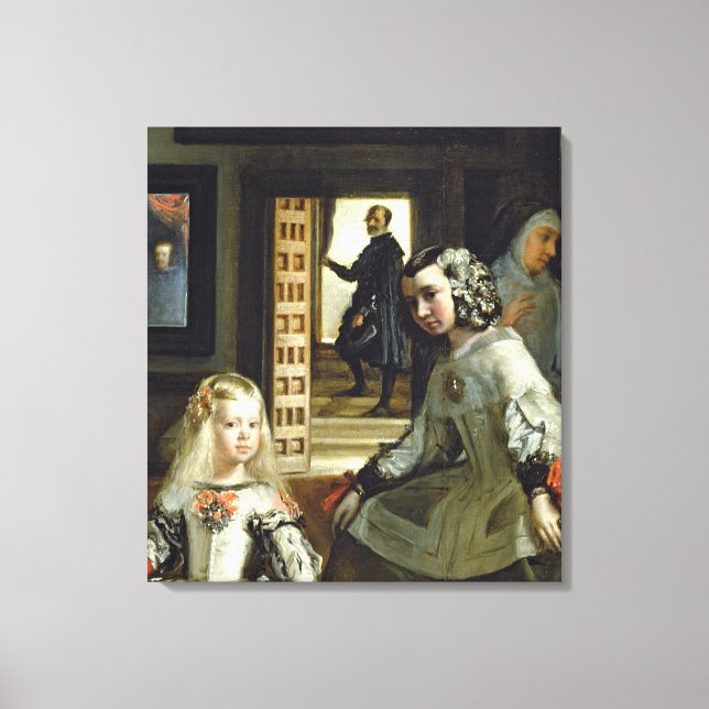 Toile Las Meninas ou La Famille de Philippe IV, c.1656 (Recto)