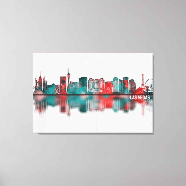 Toile Las Vegas Nevada Skyline (Recto)