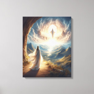Toile L'Ascension au-delà de la porte des cieux